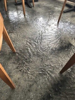 #16 Wrinkly metallic floor